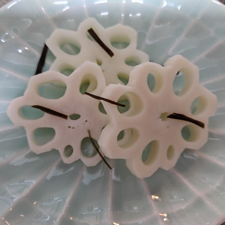 水煮で簡単に!酢れんこん